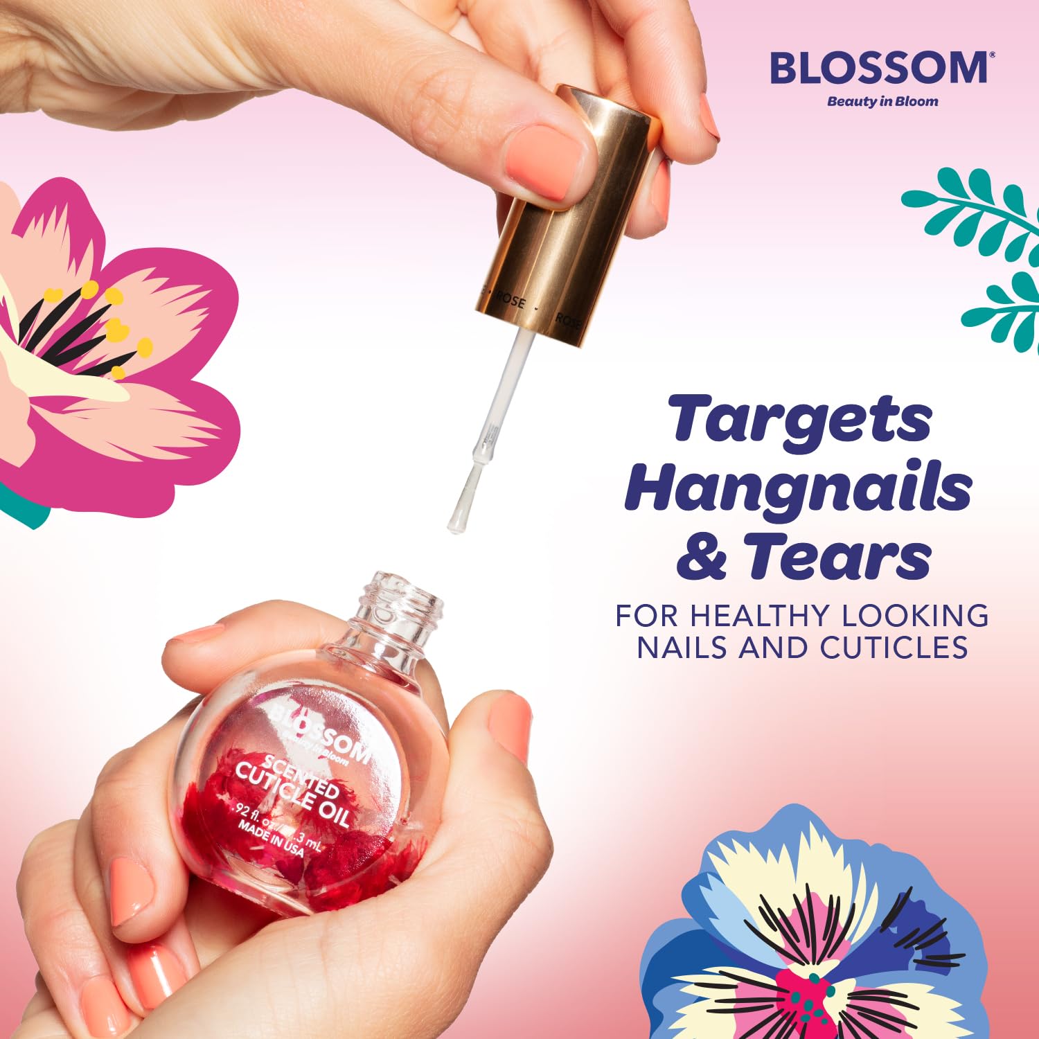 Blossom Strawberry Scented Cuticle Oil, 1 fl oz photo 6