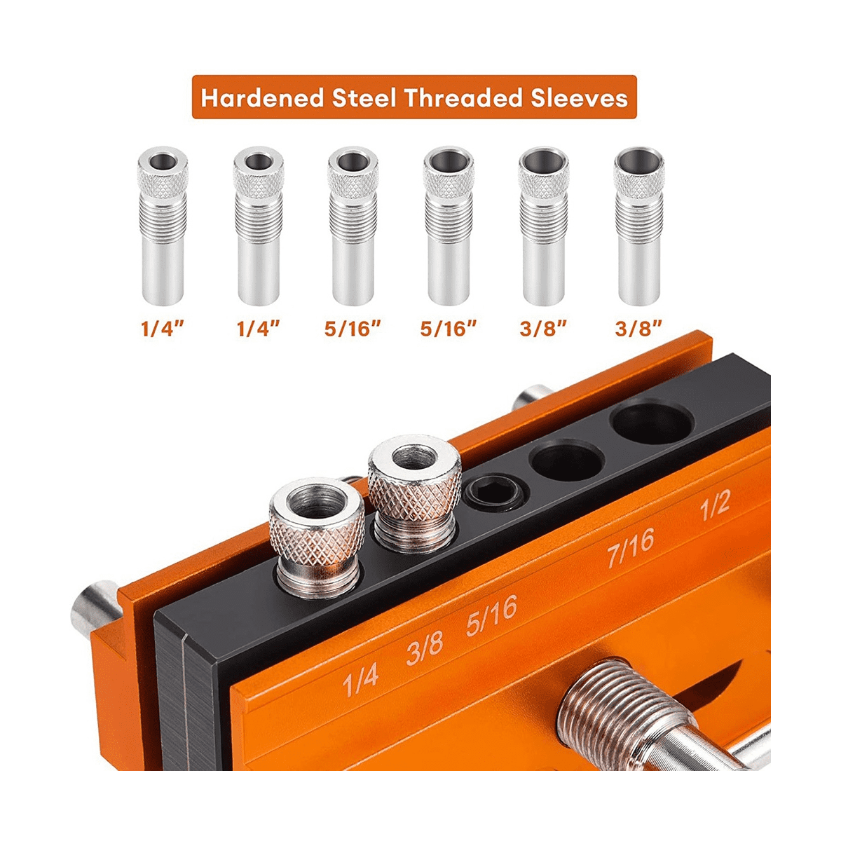 Jigs Self Centering Doweling Jig Type, 6 Pieces