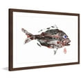 thumbnail image 2 of "Dirty Snapper" Framed Painting Print, 2 of 5