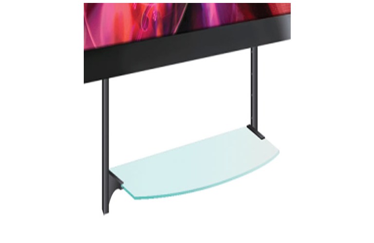 Audio Solutions AS-AMSHELF-G Glass DVD Shelf for TVAM