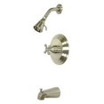 thumbnail image 1 of Kingston Brass Restoration Single Handle Tub & Shower Faucet, 1 of 2