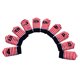 thumbnail image 2 of 10x Cubierta de la cabeza del club de golf Sunnimix Protector de hierro Bordado rojo 10x5cm, 2 of 8