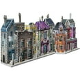 thumbnail image 2 of Wrebbit 3D - Harry Potter Diagon Alley Collection 3D Puzzles Bundle of 4: Ollivander’s, Quidditch Supplies, Madam Malkin’s and Weasleys’ Wizard, 2 of 5