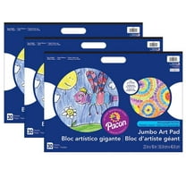 Art Street Prang Jumbo Art Pad White 22" x 16" 30 Sheets Pack of 3 (PAC4711-3)