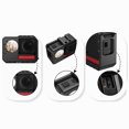 thumbnail image 3 of Pour Insta360 One RS Cage à Lapin en Métal Position Précise du Trou, Protection Anti-Chute, Dissipation de Chaleur, Noir, 3 of 10
