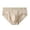 Yellow, variant on Men's Solid Color Mid Rise U-Size Triangle Underwear for Everyday Comfort and Support Black L