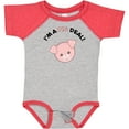 thumbnail image 3 of Inktastic I'm a Pig Deal Cute Pig Pun Boys or Girls Baby Bodysuit, 3 of 5
