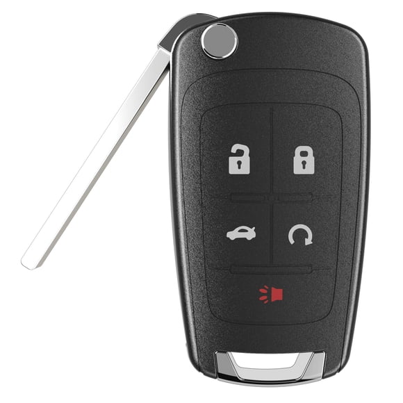 Llavero automático VOFONO con 5 botones abatibles para Chevy 2010-2019