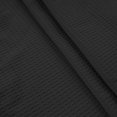 thumbnail image 4 of Mens Waffle Button Down Shirts Casual Fashion Loose Long Sleeve Lapel Dress Shirt Classic Regular Fit Blouses Tops Black XL, 4 of 6