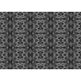 thumbnail image 1 of Ahgly Company Machine Washable Indoor Rectangle Transitional Charcoal Black Area Rugs, 2' x 5', 1 of 7