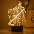 thumbnail image 2 of Lámpara de noche Led 3d Anime Chainsaw Man Aki Hayakawa para decoración de dormitorio, regalo de cumpleaños para niños, Manga Chainsaw Man, luz Led de mesita de noche, 2 of 2