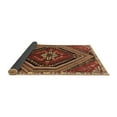 thumbnail image 2 of Ahgly Company Indoor Round Persian Brown Traditional Area Rugs, 4' Round, 2 of 4