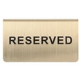 thumbnail image 1 of Shisuyan Table Top Reserved Sign Metal Reserved Sign for Restaurants Wedding Ceremony, 1 of 9