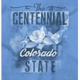 thumbnail image 2 of Colorado Cute State Flower Souvenir Women's T Shirt Ladies Tee Brisco Brands S, 2 of 6