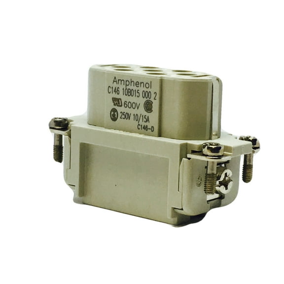 C14610B0150002 Heavy Duty Power Connectors 15P G Female Insert Crimp Heavy Mate