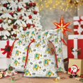 thumbnail image 6 of Pofeuu Dinosaur on Excavator Print Burlap Bags with Drawstrings Drawstring Gift Bags Pouch Bag for Thankgiving Birthday Party Gift Wrapping Treats and Party Favors-Medium, 6 of 9