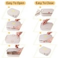 thumbnail image 5 of BriGenius Bento Lunch Box 4 Compartments Leakproof Microwave with Fork & Spoon, 5 of 8
