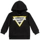 thumbnail image 1 of Sudadera con capucha Monster Jam Trucks Logo Big Boys, forro polar negro 10-12, 1 of 8