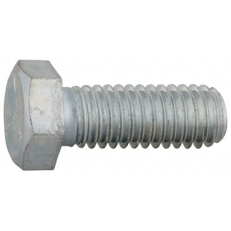 

Made in North America 1/4-20 UNC 2 Length Under Head Hex Head Cap Screw Partially Threaded Grade 5 Steel Zinc-Plated Finish 7/16 Hex