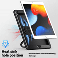 thumbnail image 3 of Tablet Case for Apple iPad 7th/8th/9th Generation 10.2-in Shockproof Rugged Cover with Rotating Stand & Pencil Holder, 3 of 9