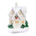 thumbnail image 3 of Casa de vacaciones navideña, casa navideña luminosa, adornos navideños, regalos, estilo F, 3 of 9