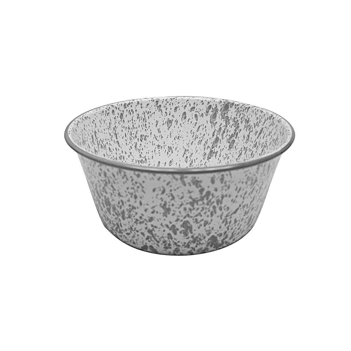 TreasureGurus Enamelware Metal Mix Bowl - Thumbnail 5