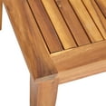 thumbnail image 6 of GDF Studio Savannah Outdoor Acacia Wood Coffee Table, Teak, 6 of 10
