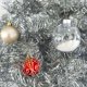 thumbnail image 3 of Árbol de Navidad Best Choice Products, oropel artificial plateado de 6 pies, 3 of 7