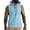 Light Blue, variant on Yiaimeir Men's Sleeveless Hoodie With Lace-Up Design Lightweight Cotton Blend Casual Gym Workout Pullover For Summer Comfort,Size S-3XL