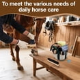 thumbnail image 6 of 13-Piece  Grooming Kit with Wood Brushes and Metal Tools for Daily Stable Care, 6 of 6