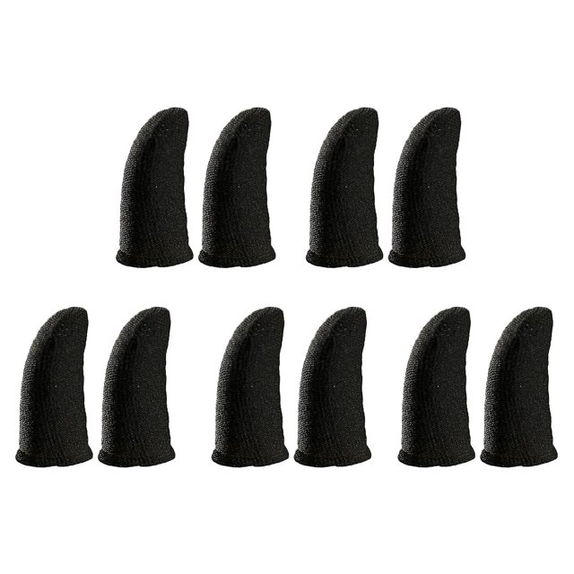 Funda de dedo para control de juego transpirable manga de dedo para Pubg a prueba de sudor Feliz Sencillez