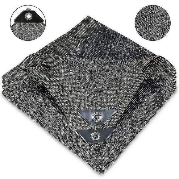 70% Black Shade Cloth Durable Mesh Tarp With Grommets Garden Sunblock Shade Cloth Shading Antifreezi