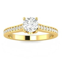 1/2ctw Diamond Engagement Ring in 10k Yellow Gold