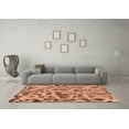 thumbnail image 3 of Ahgly Company Indoor Rectangle Abstract Brown Modern Area Rugs, 7' x 9', 3 of 4