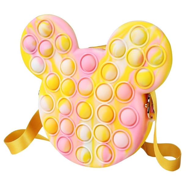 Push Bubble Coin Purse Silicone Sensory Toy Stress Reliever Descompresión Juguete Para Niños Y Adultos Guardurnaity AP006414-03