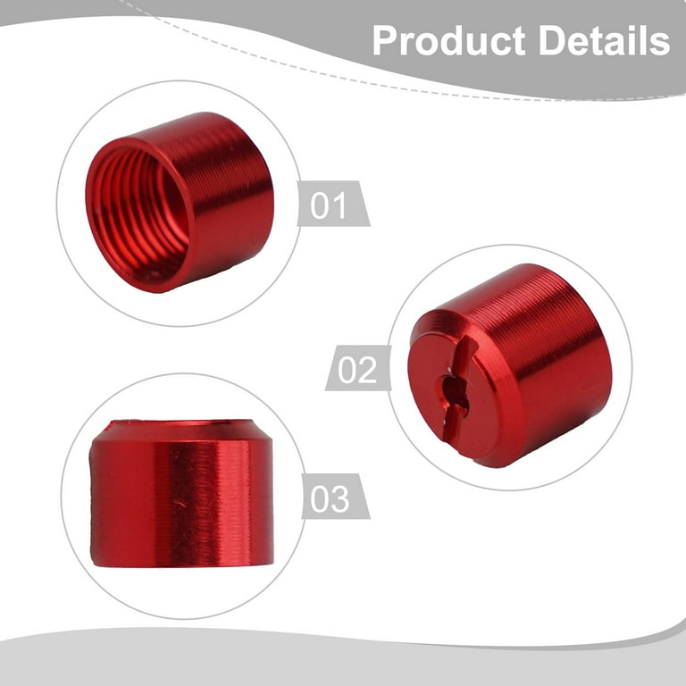 for Abu for DAIWA series Half Moon Pin Nut metal Drum reel
