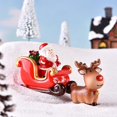 thumbnail image 3 of Kit de adornos navideños en miniatura, 9 figuras de jardín en miniatura, accesorios para manualidades de hadas, 3 of 5