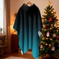 thumbnail image 5 of YanHoo Women's Hooded Cloak Gradient Color Cape Holiday Outwear Halloween Costumes Womens Witch Costume, 5 of 8