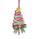 thumbnail image 2 of Christmas Decoration Supplies Red White And Green Candy Pendants Soft Pottery Imitation Sticks Candy Pendants, 2 of 6