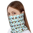 thumbnail image 4 of Vsdgher Roosters And Plants Slouchy Beanie Hat for Men/Women, Skull Cap Chemo Cap Night Sleeping Cap, 4 of 8
