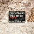 thumbnail image 3 of Noete Police Metal Sign Vintage 8x12 Inch Police Metal Sign for Wall Decor, Perfect for Home, Bar, Kitchen, Office & Man Cave, 3 of 8