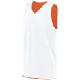 thumbnail image 3 of ASI 2XL Maillot Réversible en Maille Adulte 161.320. 2.0&44; Orange & Blanc - 2XL, 3 of 6