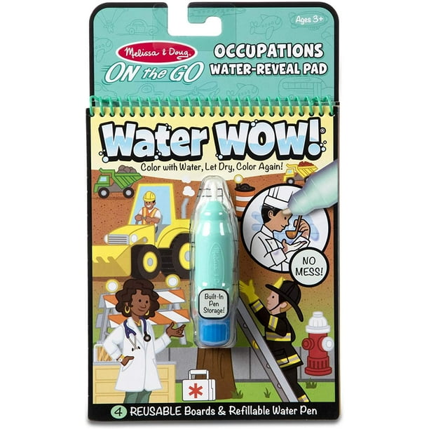 Libro de Actividades ¡Wow! Melissa & Doug Agua Ocupaciones MD-1295354