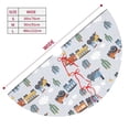 thumbnail image 3 of Yiaed Trains And Cactuse Print Christmas Tree Skirt , Tree SkirtsTree Mat for Christmas Winter Holiday Indoor Decorations-36", 3 of 7