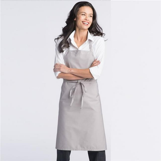Rifz RUCTB3000SLV Twill Weave Apron, Silver