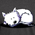 thumbnail image 3 of CafePress - Nap Time Westie Dark T Shirt - Men's Classic Graphic Cotton T-Shirt, 3 of 4
