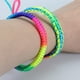 thumbnail image 4 of Pulsera colorida hecha a mano con hilo de 7 colores, pulsera tejida con arcoíris, muy vendida en Amazon, 4 of 5