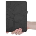thumbnail image 7 of Shockproof 360 Rotation Tablet Case For Samsung Galaxy Tab S9 S9+ S9 Ultra S9 FE S9 FE+ A9 A9+, Embossed Tree Leather Case For Samsung Tab S8 S8+ S8 Ultra S7 S7+ S7 FE A8 2021 Back Cover, 7 of 7