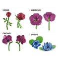 thumbnail image 5 of Figuras de juguete HUOGUO con flores simuladas para decoración del hogar, regalo para niños, 5 of 5