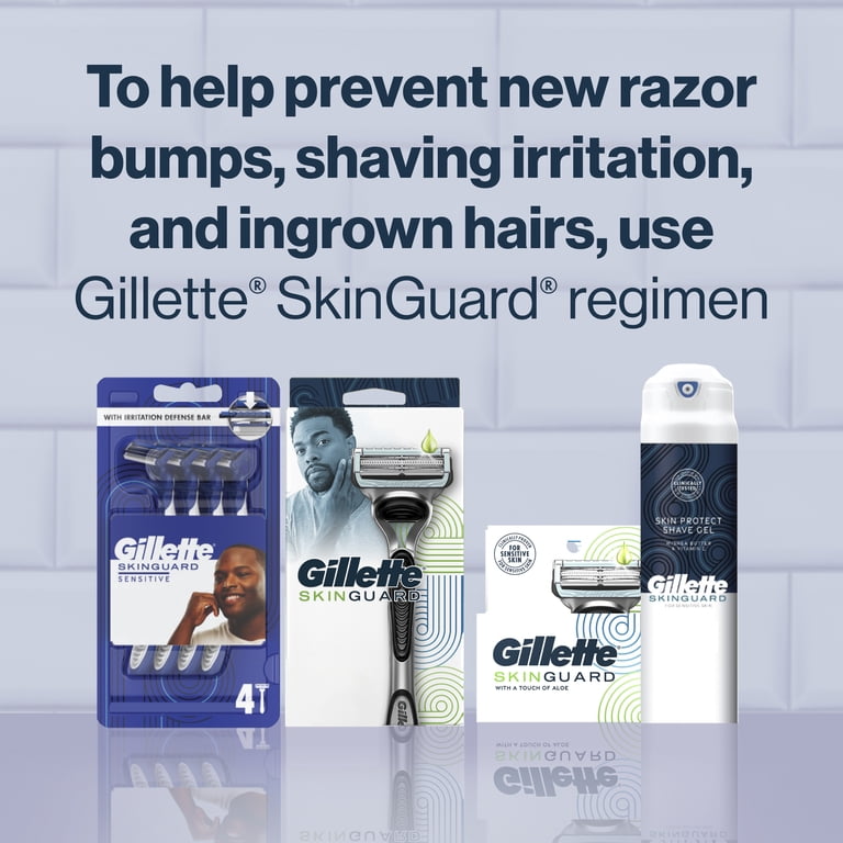 Gillette SkinGuard Men's Razor Blade Refills, 4 Count photo 7